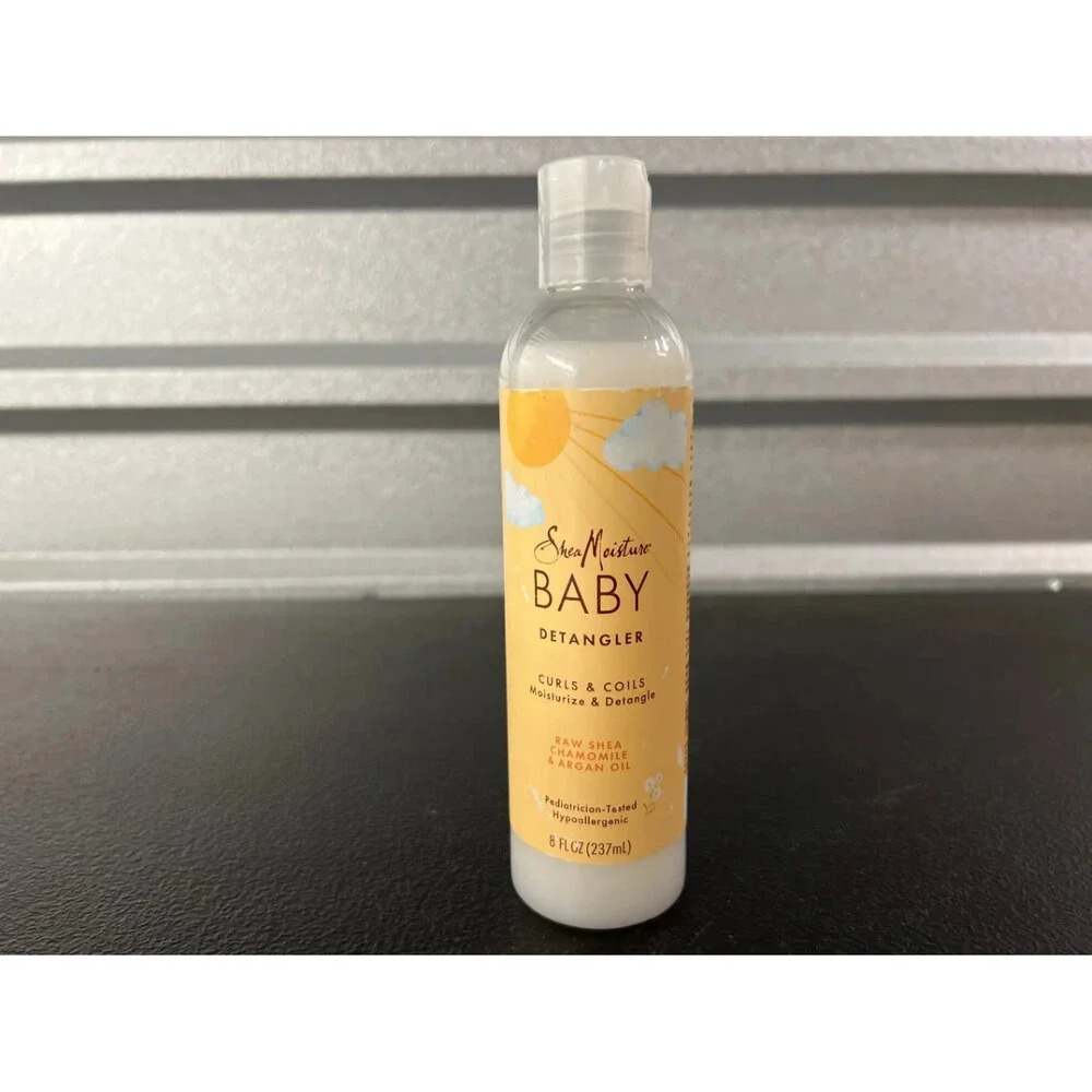 3x Shea Moisture Baby Detangler Curls Coils 8oz Nourishing & Moisturizing